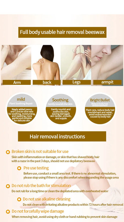 Wax Warmer for Hair Removal Double Depilatory Roll On Wax Heater Mild Home Waxing Machine Suitable for Arm Legs Face Back Armpit