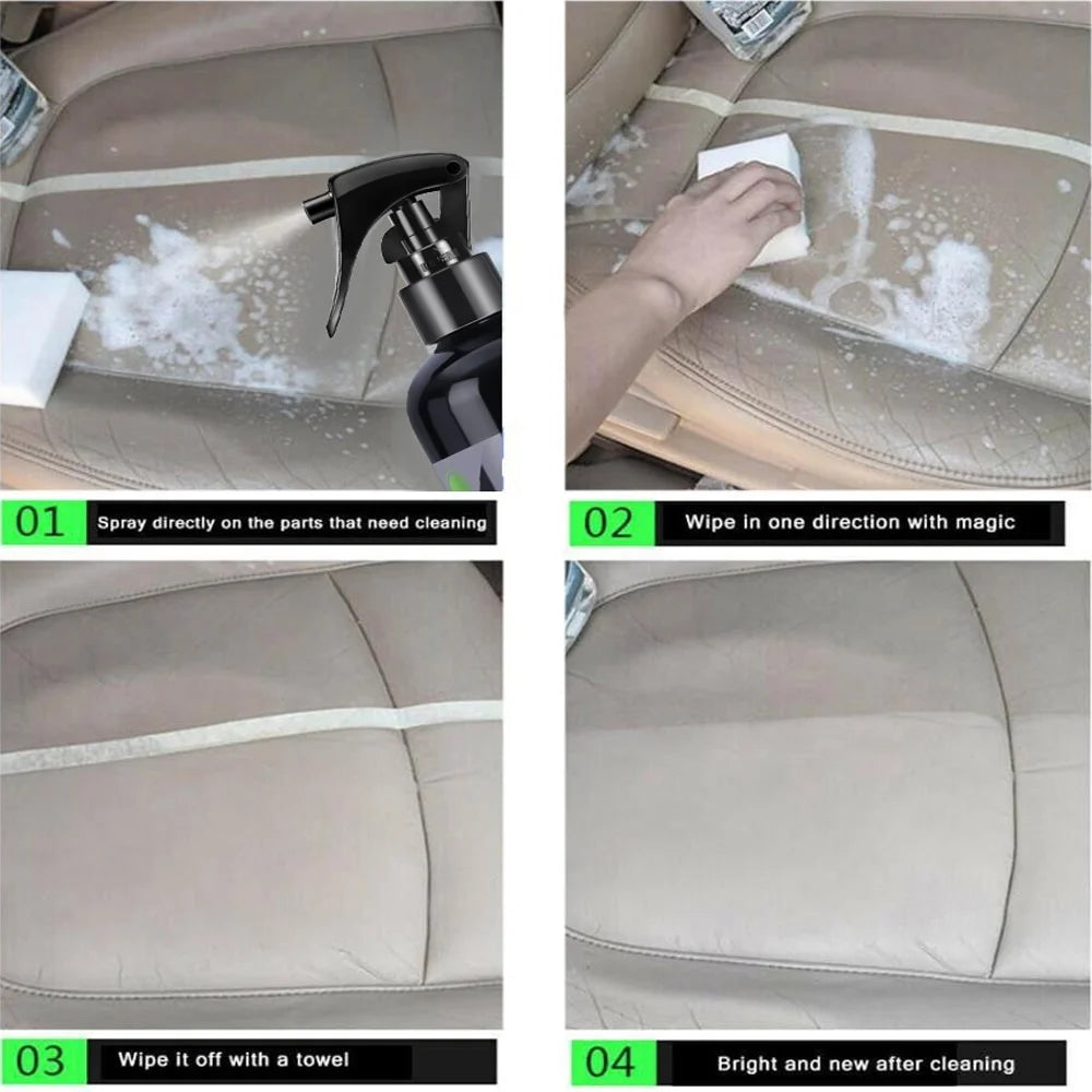 Car Product Hgkj S3 Liquid Leather Plastic Renovator Restorer Coat Wax Car Interior Seat Leather Restoration Repair Agent