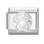 Zircon Pearl Heart Bow Candy Flower Butterfly Italian Charm Links Fit 9mm Stainless Steel Bracelet Personalized DIY Making Gifts