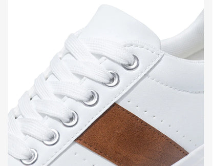 Sneakers Men 2026 Spring Board Shoes Men's Casual Shoes Breathable Student Casual Shoe Low Cut Color Blocked Men's Shoes