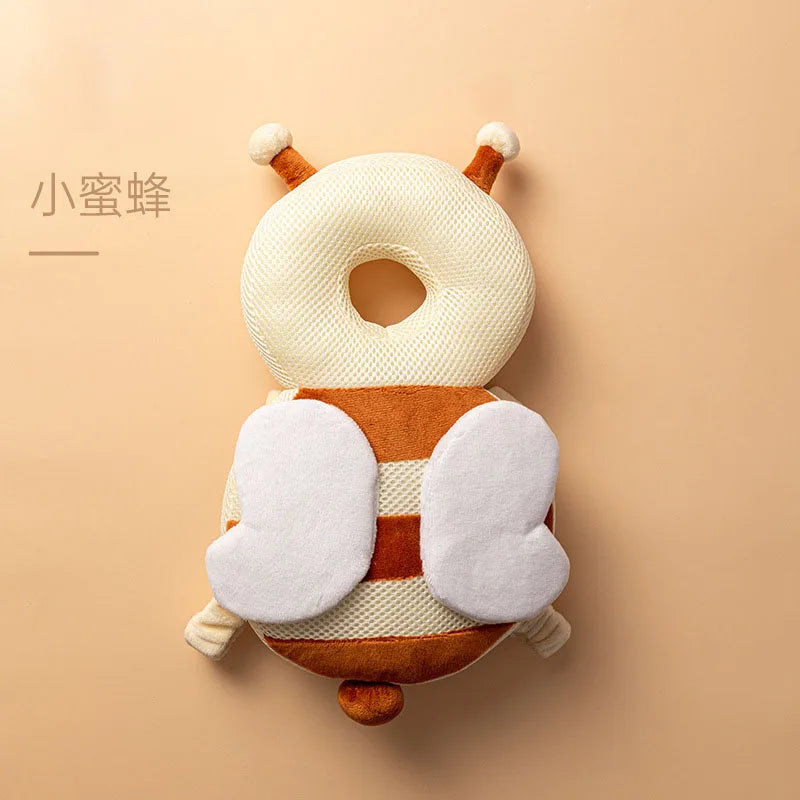 Summer Baby Head Protector Safety Pillow for Toddlers Soft PP Cotton Cartoon Backpack Cushion Infant Child Security Headgear Kid