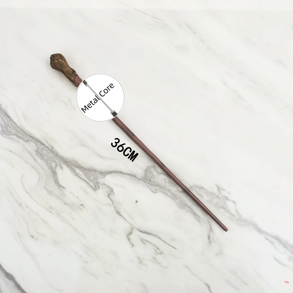 Anime Cosplay Magic Metal Core Wand With Box Children Decoration Toy Accessories For Kids Bacchetta Di Plastic Magic Stick