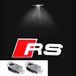 2pcs Car Door Welcome Lights Projector Ghost Shadow Lamp for Audi A1 A3 8P 8V A4 A5 A6 A7 A8 Q3 Q5 Q7 Q8 Sline TT Logo