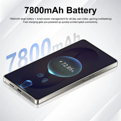 New Mobile Phones for S26 Ultra Smartphone Android 5G 7.3HD Cell Phone 22G+2TB 7800mAh Unlocked Dua Sim Wifi Global Version