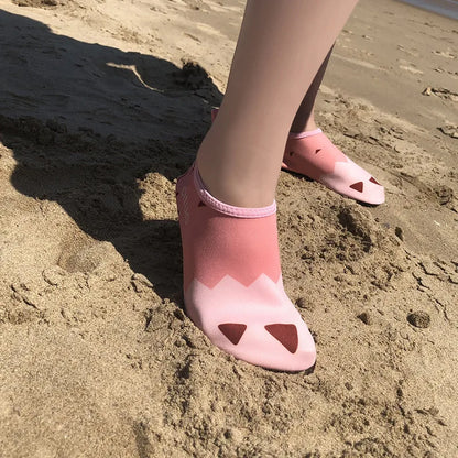 Beach Shoes For Boys Girls Summer Barefoot Shoes Children Quick Dry Water Shoes  Baby Anti Slip Home Shoes Kids Sandal