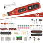 USB Rechargeable Cordless Engraving Pen Wireless Rotary Tool Portable Handheld Precision Engraver for Jewelry Glass DIY Craft