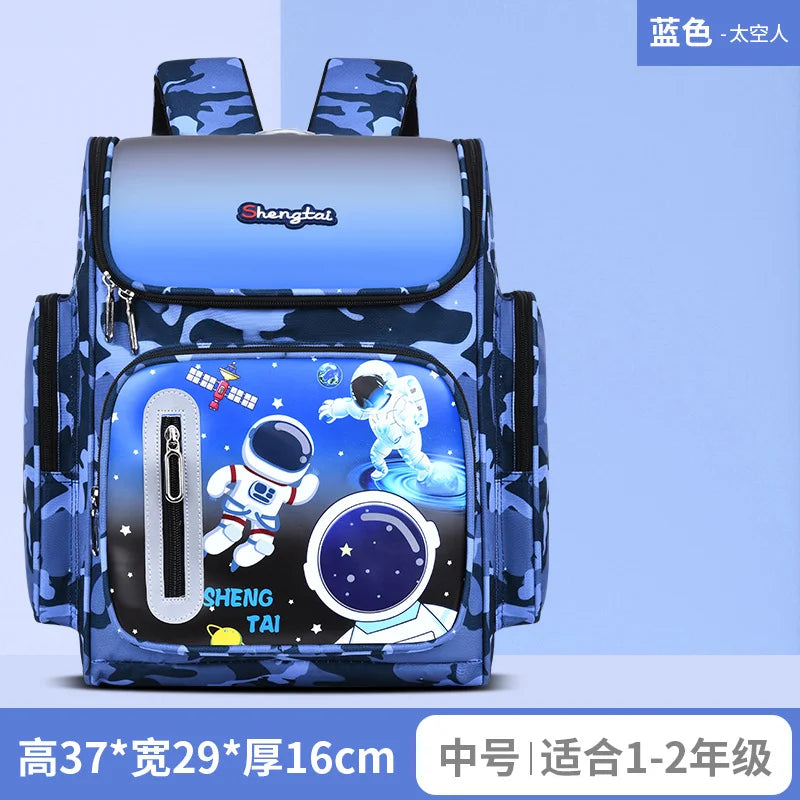 2026 Waterproof Children School bags for Boys Girls Kids Cartoon Schoolbag Orthopedic Primary School backpack mochilas infantil
