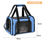 Large Capacity Mesh Breathable Pet Bag Outdoor Portable Cat Backpack Breathable Mesh Pet Travel Carrier Cats Daily Outdoor Use