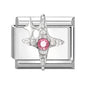 Fashion Heart Bow Knot Butterfly Star Rose Flowers Italian Charm Links Fit 9mm Stainless Steel Bracelet Women DIY Making Gift