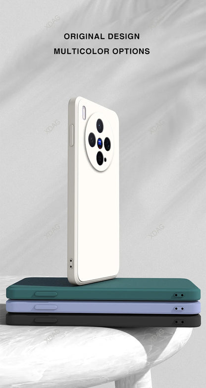 Soft Silicone Classic Case for VIVO X300 5G X300 Pro 5G Original Square Liquid Camera Protection High Qualtiy X300Pro Back Cover