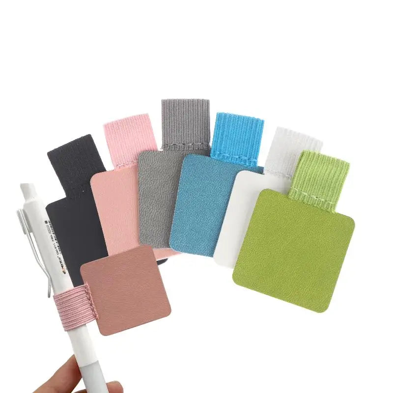 5/10Pcs Self-adhesive Elastic Pen Loop Holder - Pen Clip Accessories for Notebooks Journals Planners Office School Supplies