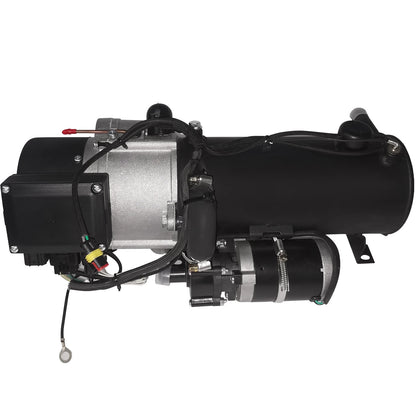 SIHAO 10KW Heavy‑Duty Water‑Type Diesel Heater, 12V‑24V Universal Vehicle Preheater, Robust Fuel Heating Unit for Automobile Engine Warm‑up and Passenger Cabin Heating Work