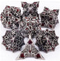7pcs DND Metal Dice Set MTR Polyhedral Dice for Dungeons And Dragons Role Playing Games D&D Dice Set Dnd Gifts