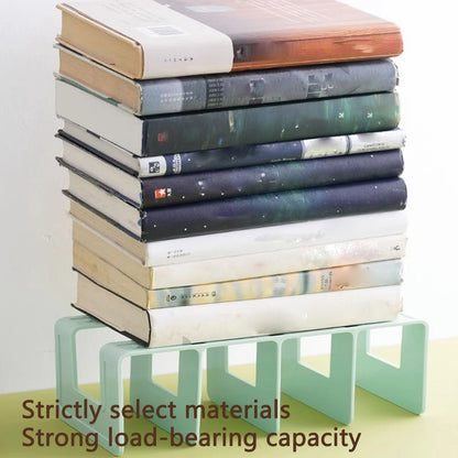 Multifunctional storage bookshelf, storage book stand, desk organizing rack, CD files, school office supplies