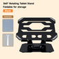360° Rotatable Tablet Stand Adjustable Foldable Desktop Stand Holder Compatible For 4.7-10 Inch Ipad Pro/Air/Min Tablet Phone