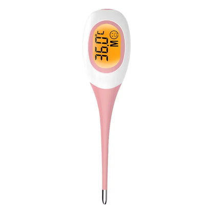 JUSTLANG Dog&Cat Thermometer Pet Fever Detection Large Digital Display Flexible Soft Tip Waterproof Veterinary Supply Animals