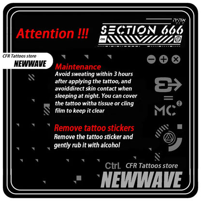 Temporary Tattoos Man Sexy Hotwife Waterproof Fake Tatto Finger Succubus Herbal Juice Tattoo Sticker Must Tattoo Woman Tatuaje