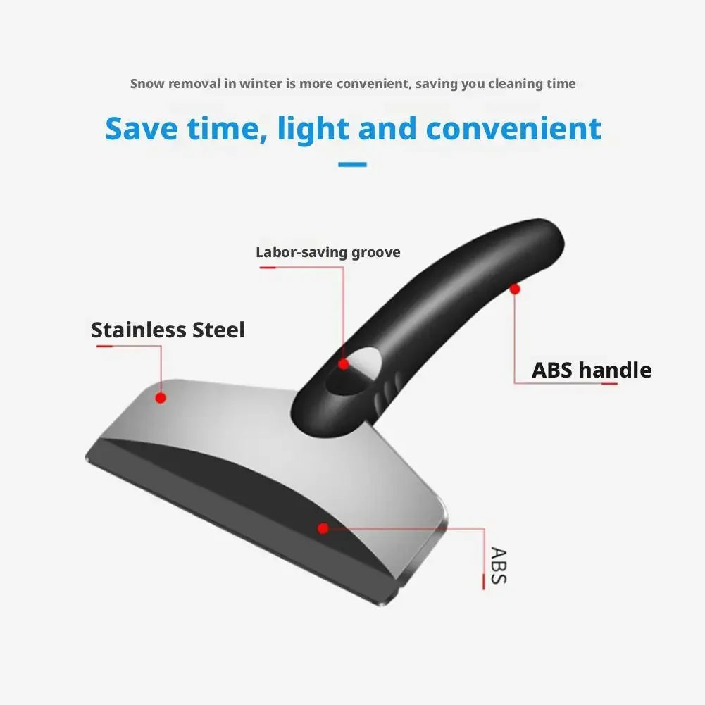 2Pcs Multifunction Car Snow Shovel Winter Windshield Defrosting Ice Scraper Tool Glass Snow Removal Tools Auto Accessories