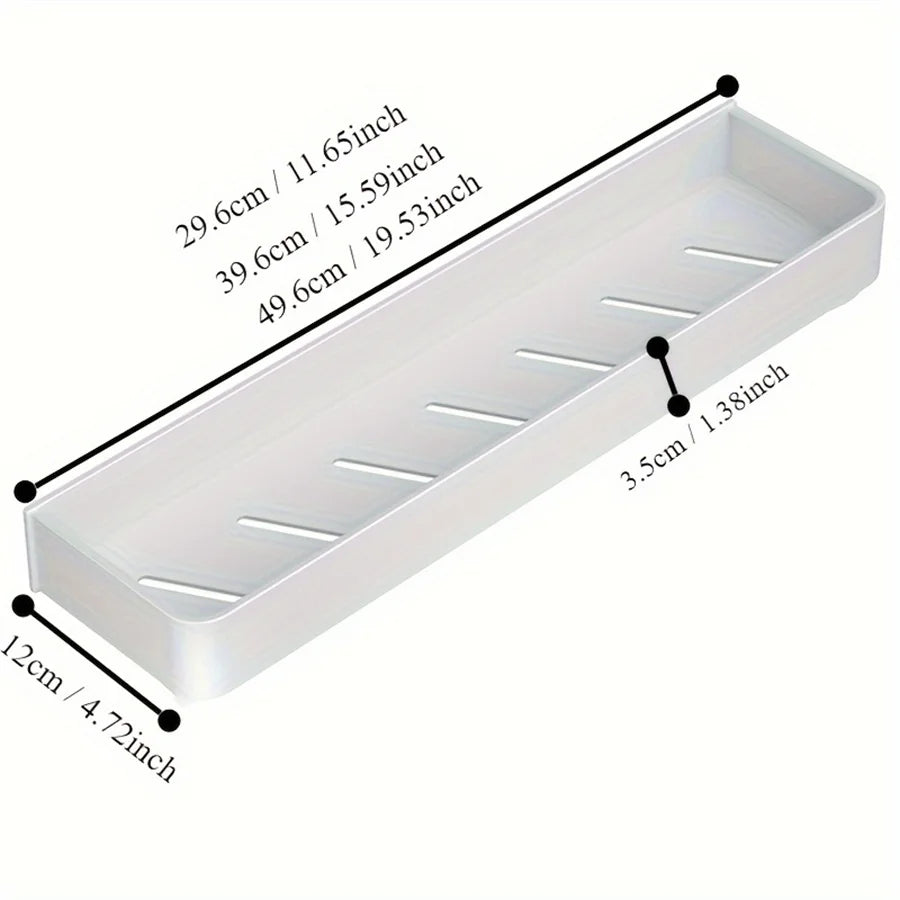 30-50Cm Kitchen Seasonings Rack Pepper Wall-Mounted Hook Cabinet Storage Spatula Tool Storage Kitchen Accessories