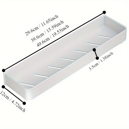 30-50Cm Kitchen Seasonings Rack Pepper Wall-Mounted Hook Cabinet Storage Spatula Tool Storage Kitchen Accessories
