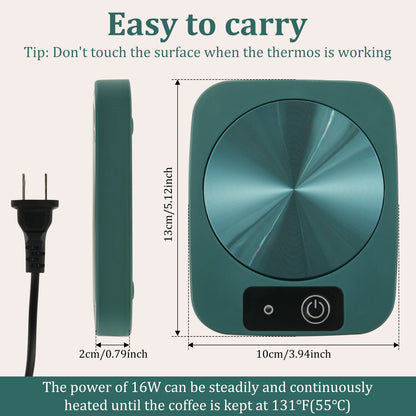 Electric Heater Cup Mug Warmer Coffee Mug USB Mug Warmer Heater Warm Mat Constant Temperature Coaster For Home Office Gifts
