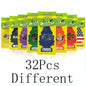 3-80pcs Christmas Tree Car Air Freshener Natural Aromatherapy Tea Paper Hanging Perfume Vanilla Auto Parts Interior