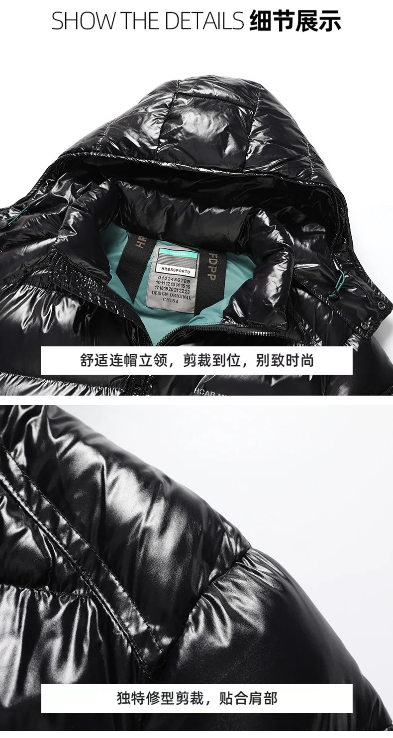 2026 Men's Winter Jackets men high quality fashion waterproof Warm Jacket Casual thicken Parkas Male Warm coat Male L-5XL