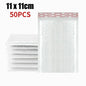 10-50Pcs Bubble Envelopes White Foam Shipping Bags Poly Bubble Mailers Pad Self Seal Packing Bags for Magazine 11cm 15cm 23cm