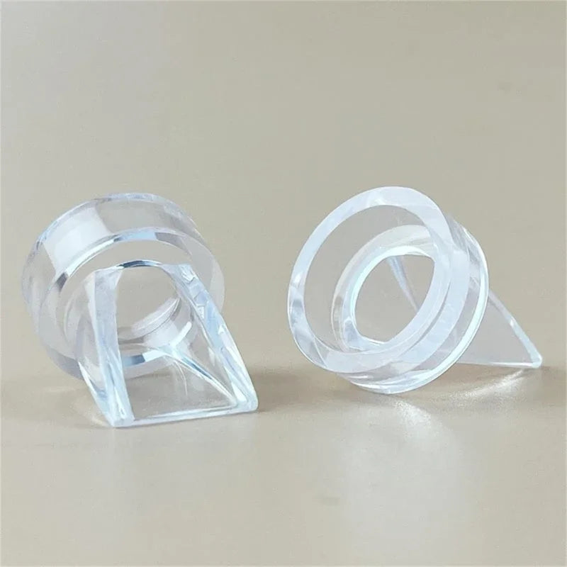 Duckbill Valves Rubber Valves Effective Soft Silicone Breast Attachment Improve Milk Expression Comfortable Control