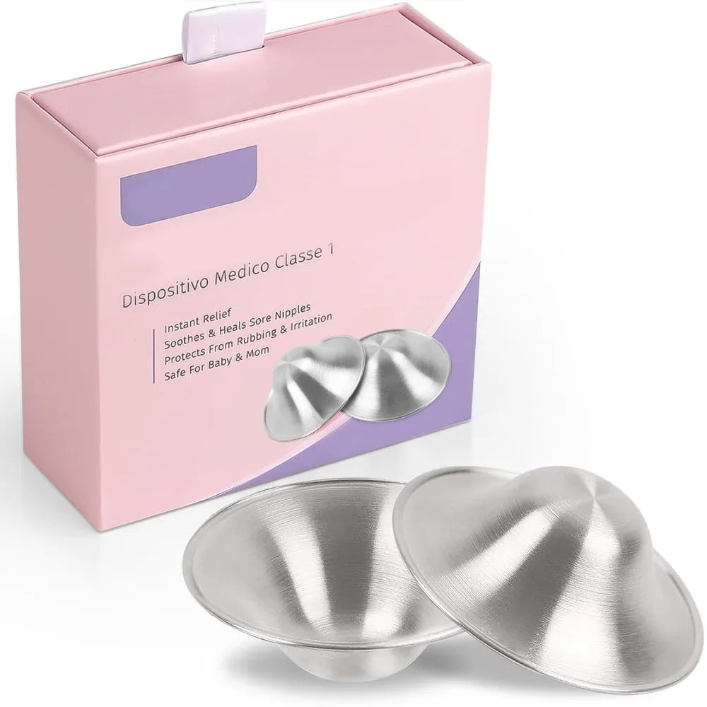 Silver Nipple Covers Breastfeeding Nipple Shields for Nursing Newborn Breastfeeding Essentials Original