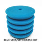 Kangti Car Polishing Pad Kit 3 Inch Self-Adhesive Buffing Wheel Car Detailing Waxing Sponge Pads Auto Care Cleaning Tool