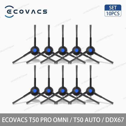 ECOVACS T50 PRO OMNI / T50  AUTO / DDX67 Robot Vacuum Cleaner Accessories Main Side Brush Hepa Filter Mop Cloth Dust Bag Parts