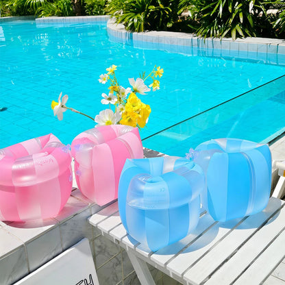 1Pcs Inflatable Pool Float Swim Arm Ring Swim Tube Swim Accessory Summer Water Sports Inflatable Buoyancy Armbands ﻿