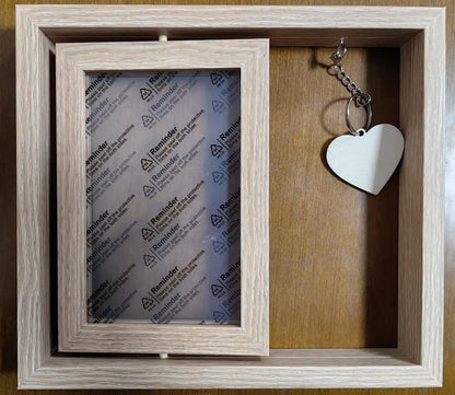 Rotatable 4x6 Photo Wooden Frame Pet Memorial Dog Cat Gift Customizable Picture Frame