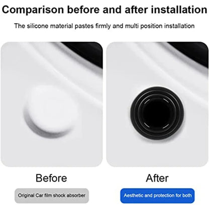 10/20 Pcs Car Door Pads Shock-Absorbing and Silent Mat Anti-collision Silicone Door Protector Stickers Buffer Gasket Accessory