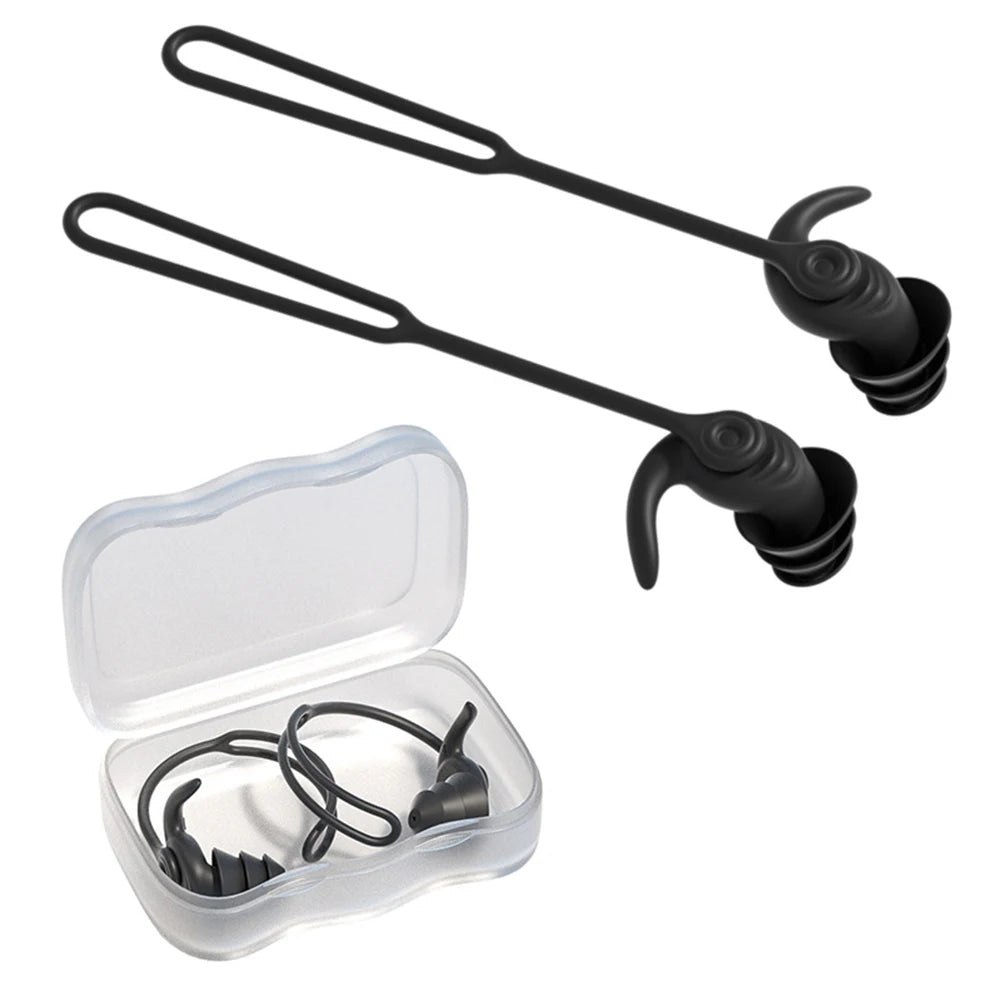 Swim Ear Plugs Silicone Waterproof Anti-noise Pool Accessories Swimming Earplugs Water Sports Swim Swimming Ear Plugs