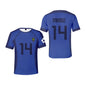 Blue Lock Anime Japanese Isagi Yoichi Football Jersey T-shirt Cosplay Hyoma Chigiri Meguru Bachira Tee Original Children Clothes