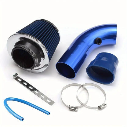 Universal Car Cool Air Intake Kit 76mm Car Refitted Winter Mushroom Head Air Filter Aluminium Automotive Filter Car Accessories