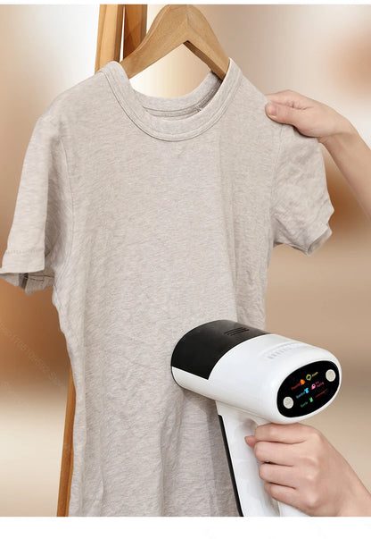 Handheld Powerful Adsorption Vacuum Steamer Iron 2 in 1 Steam Ironing Dry Ironing Garment Steamer Smooth Out Stubborn Wrinkles