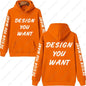 Customized Photo Personalized Hoodie Autumn Warming and Comfort Sweatshirt Unisex Casual Custom Printed Text DIY Hoodie Fashion