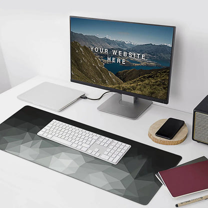 1PC Large Mouse Pads For Desk, Gaming Mouse Pad, Mouse Pad with Stitched Edges and Non-Slip Rubber Base, Extended And Thickened