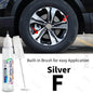 For HONDA CR-V Touch Up Paint Wheel Repair Kit Quick And Easy Wheel Scratch Repair Rim Paint For Car Wheel Repair Silver Black