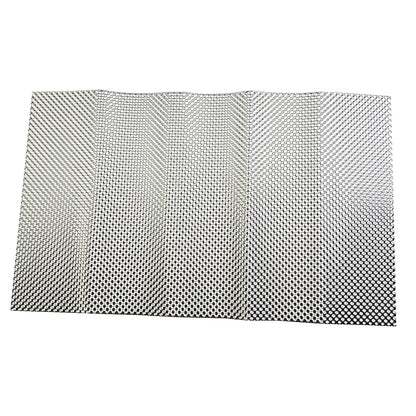 Silver Embossed Aluminum Heat Shield Exhausts Electrical Turbo Heat Insulation Auto Temperature Isolated Sticker Exhaust Systems