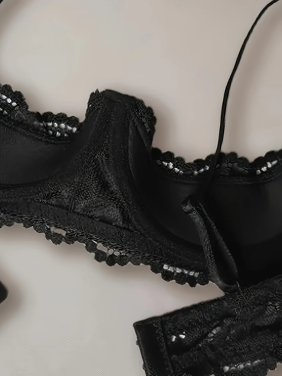 Women's Lace Open-Cup Underwire Bra, Soft, Skin-Friendly, Breathable, Plus-Size Sexy Lingerie