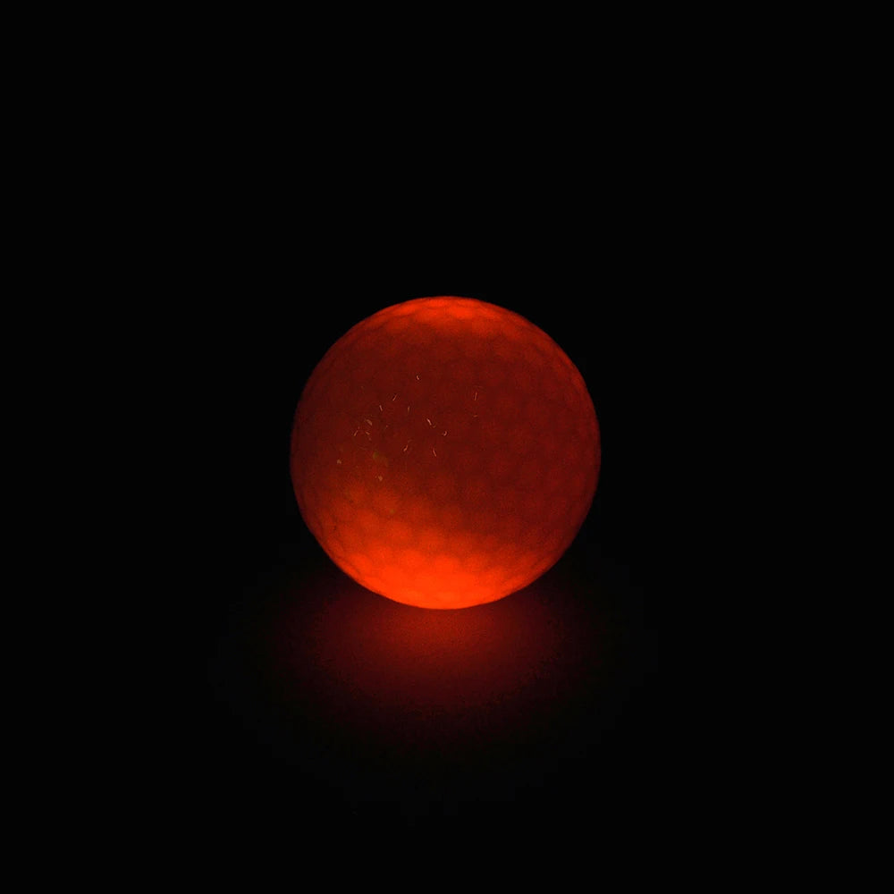 Durable Luminous Golf LED 3-layer Practice Ball Glitter Long Lasting Bright Golf Balls  Glow In The Dark For Night Practice 골프