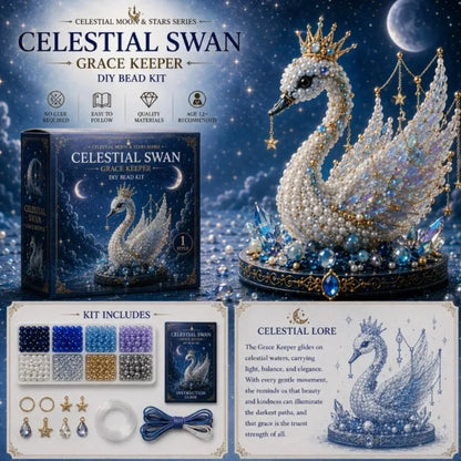 3D Design Animal Guardian Beading Kit Handmade Material Package Animal Bead Set with Colorful Beads Animal Shape Bead Craft Set