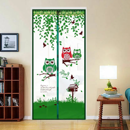Mesh Door Curtain Magnetic Curtains Hands-free Anti Mosquito Insect Fly Bug Curtain Net Automatic Closing Window Screen Kitchen