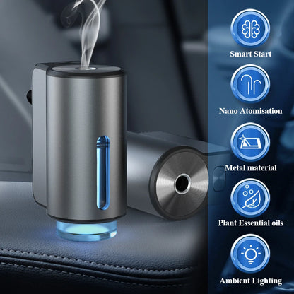 Huitai Car Aromatherapy Machine Car Air Outlet Freshener Auto Air Diffuser Electric Aroma Smell Perfume Car Accessories for Men