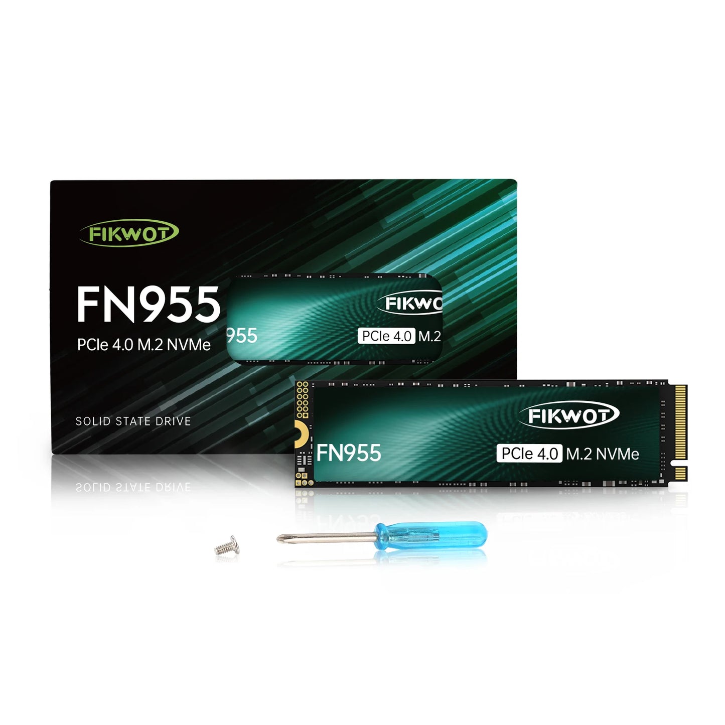 Fikwot FN955 M.2 SSD 4TB 2TB 1TB 7350MB/s PCIe4.0x4 NVMe1.4 M.2 2280 SSD Disk Internal Solid State Drive for PS5 Desktop Laptop