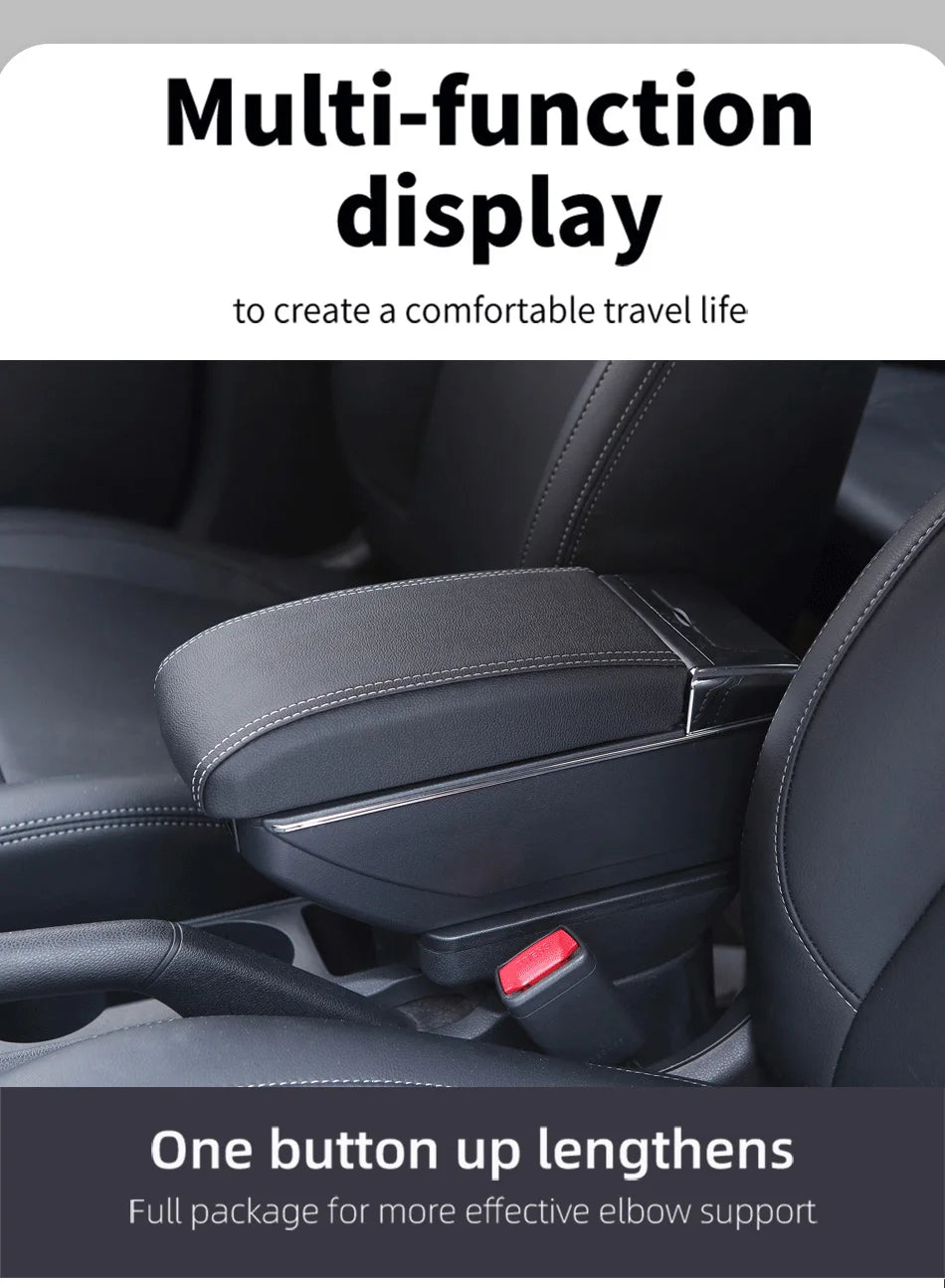 For Kia Picanto Armrest Box For Kia Picanto 3X-Line interior Retrofit parts car accessories Storage box Simple installation